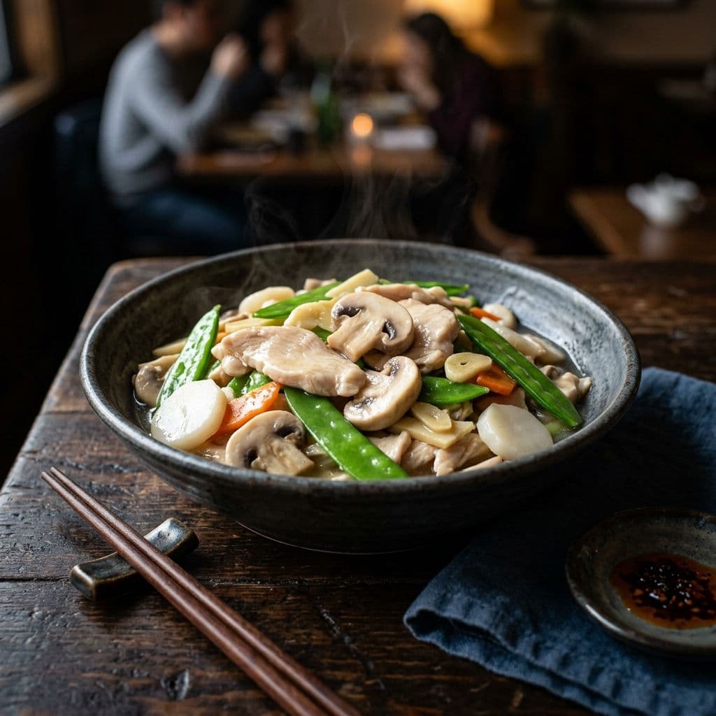 What Is Moo Goo Gai Pan? A Cantonese Classic Explained